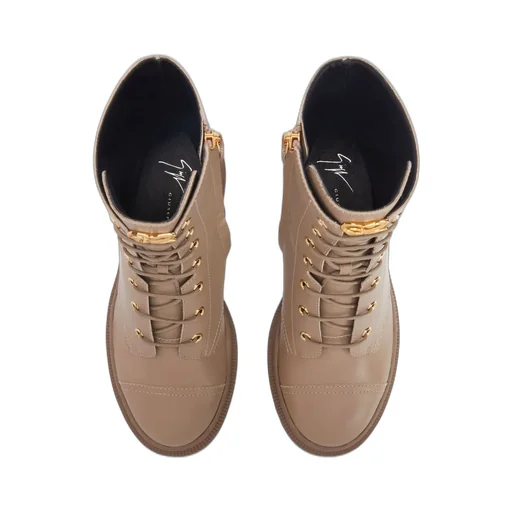 Lace-Up Platform Boots