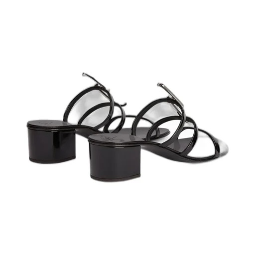 Mules With Ysl Monogram