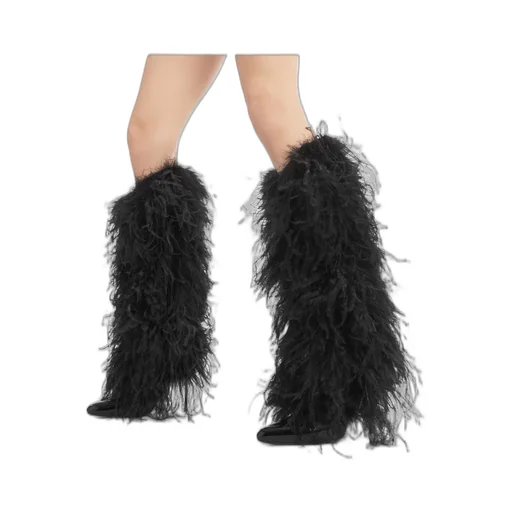 Feather Boots