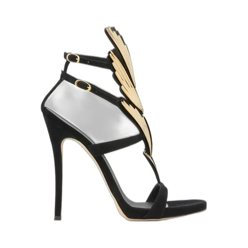 Winged Stiletto Sandals