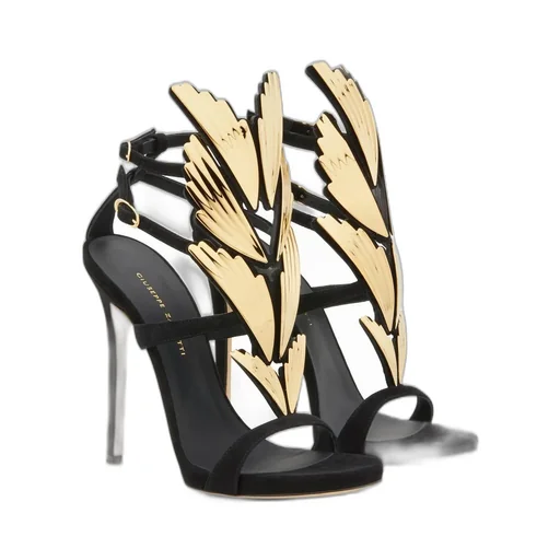 Winged Stiletto Sandals