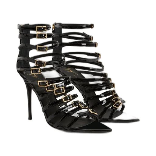 Strappy Stiletto Sandals
