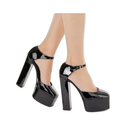 Platform Mary Jane Heels