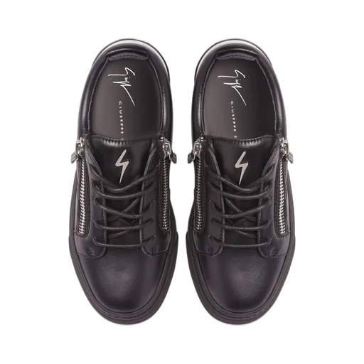 Low-Top Sneakers With Side Zip