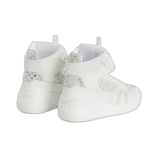 High-Top Sneakers With Studs
