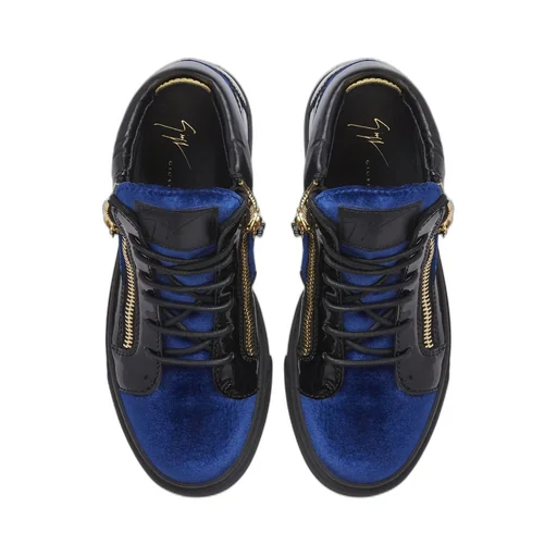 High-Top Sneakers With Side Zip