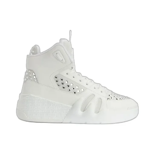 High-Top Sneakers With Studs