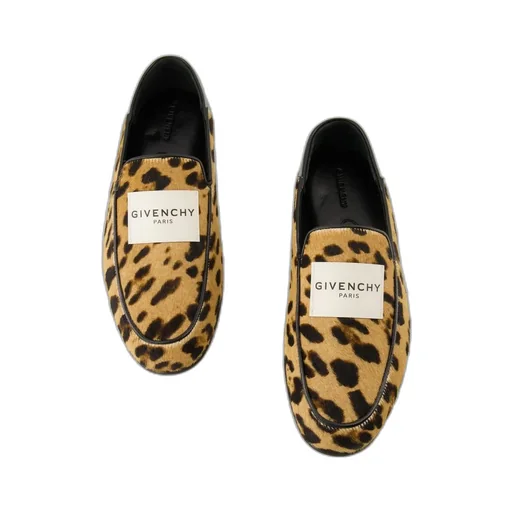 Leopard Print Loafers