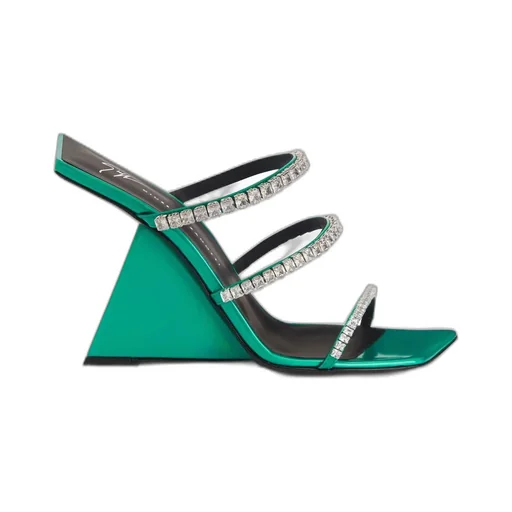 Platform Wedge Mules