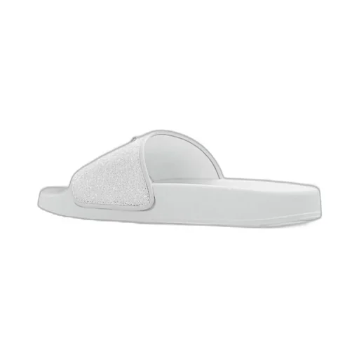 Slides With Glitter Strap