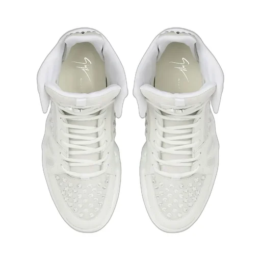 High-Top Sneakers With Studs