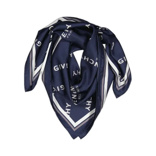 Scarf With All-Over Logo Print