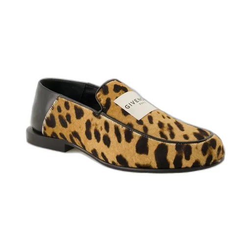 Leopard Print Loafers