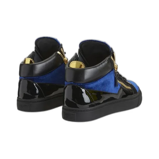 High-Top Sneakers With Side Zip