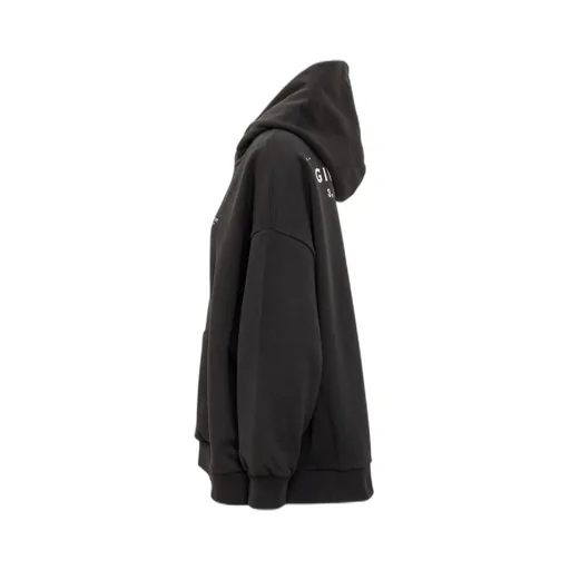 Logo Print Cotton Hoodie