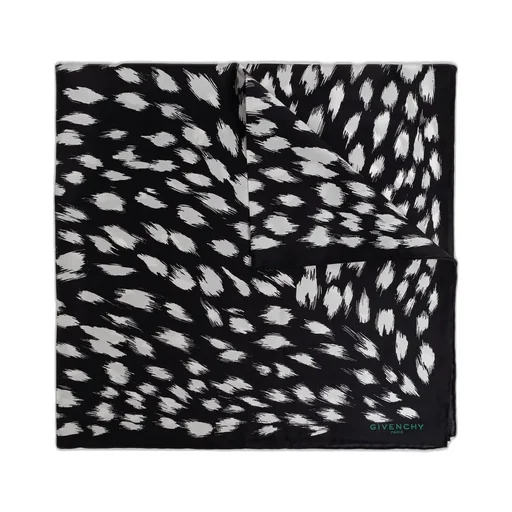Scarf With Abstract Print