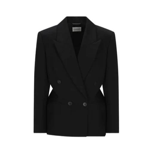 Double-Breasted Wool Blazer