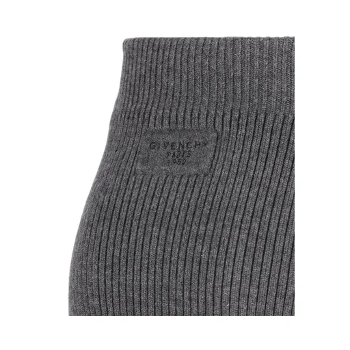 Ribbed Knit Mini Skirt