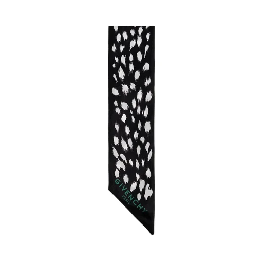 Printed Silk Twill Scarf