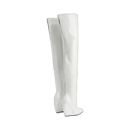 Over-The-Knee Wedge Boots