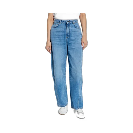 High-Waisted Wide-Leg Jeans