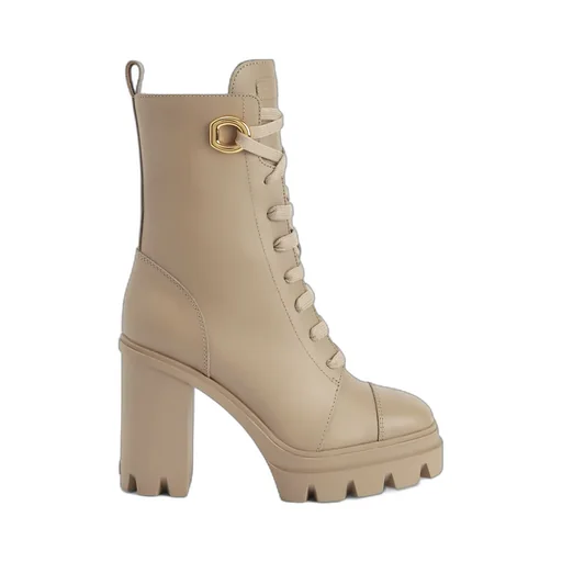 Lace-Up Platform Boots