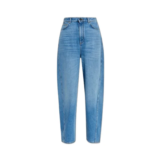 High-Waisted Wide-Leg Jeans