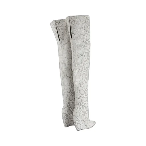 Over-The-Knee Wedge Boots