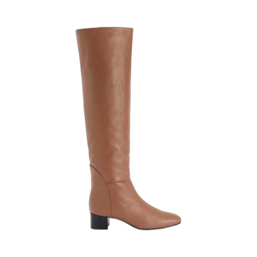 Knee-High Leather Boots