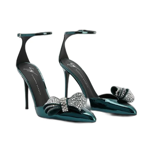 D Ankle Strap Pumps