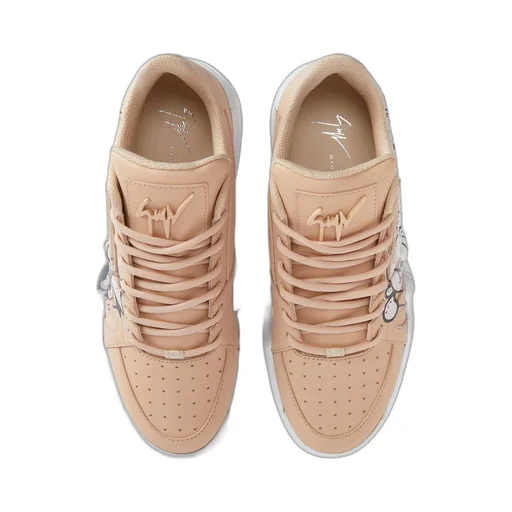 Low-Top Sneakers With Graffiti Print