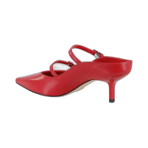 Mules With Buckle Straps