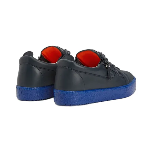 Low-Top Sneakers With Side Zip