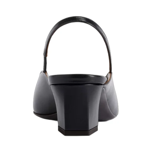 Square Toe Slingback Pump