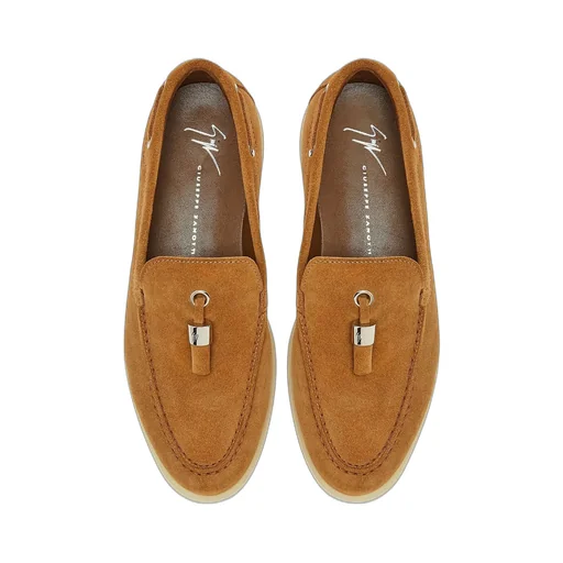 Suede Tassel Loafers