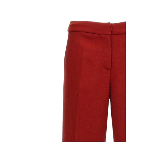Wide-Leg Wool Trousers