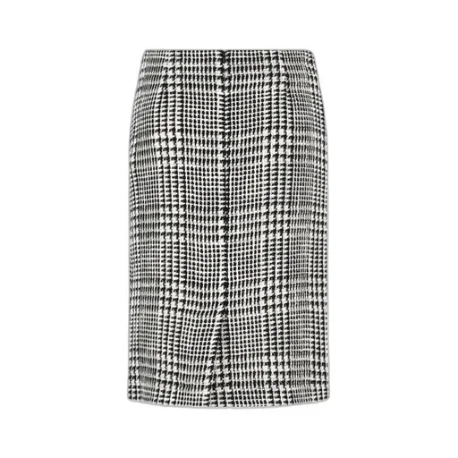 Plaid Pencil Skirt