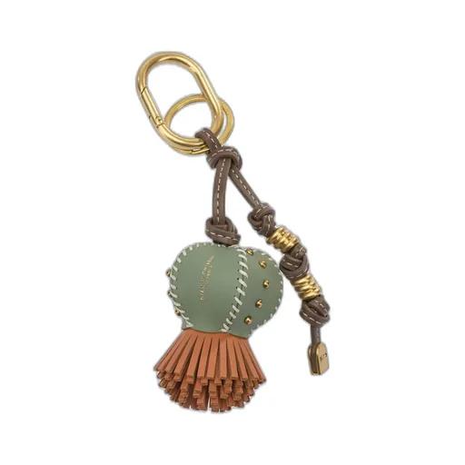 Cactus Charm Keychain