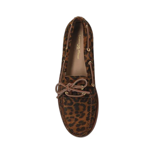 Leopard Print Boat Shoes