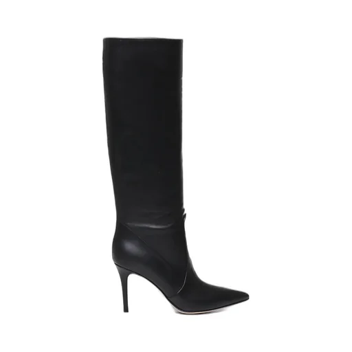 Knee-High Leather Boots