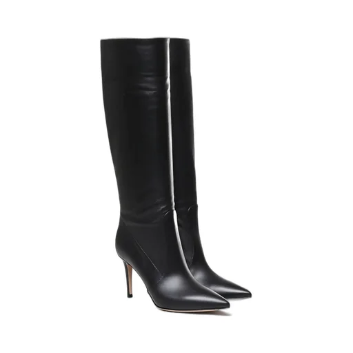Knee-High Leather Boots