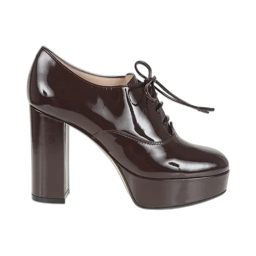 Platform Lace-Up Shoes
