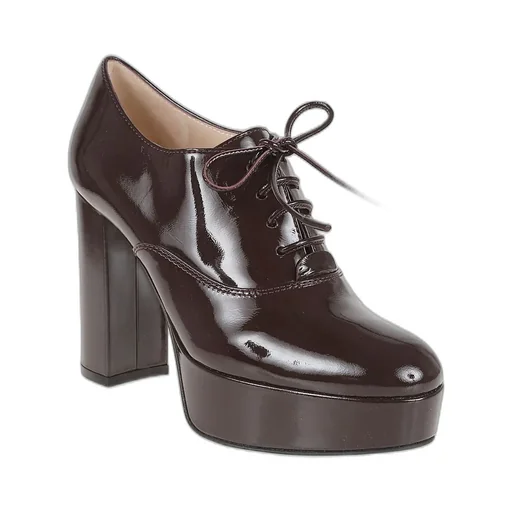 Platform Lace-Up Shoes