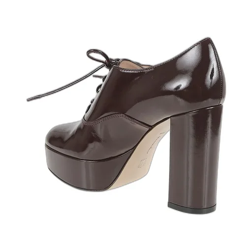 Platform Lace-Up Shoes