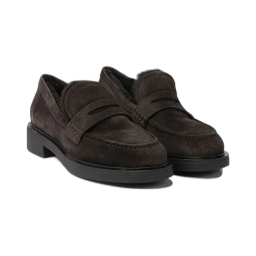 Loafers With Fur Lining