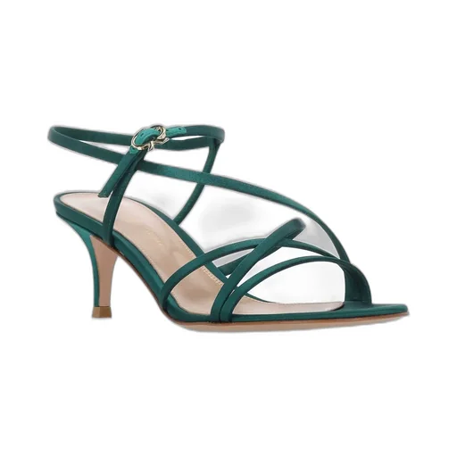 Strappy Kitten Heel Sandals