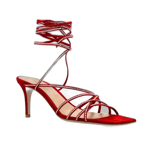 Strappy Heeled Sandals