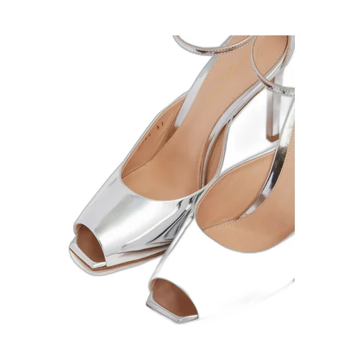 Peep-Toe Ankle Strap Heels