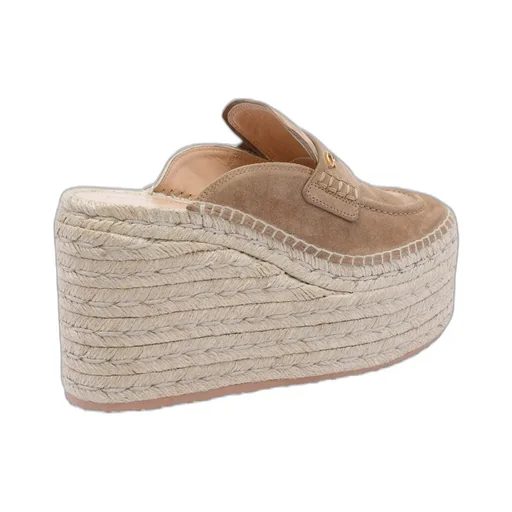 Platform Espadrille Mules