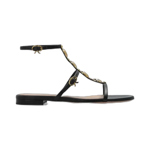 Gancini Flat Sandals